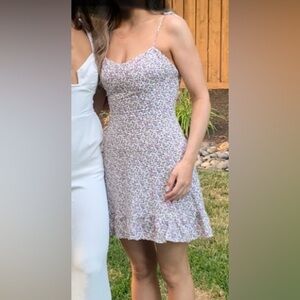 Floral mini dress